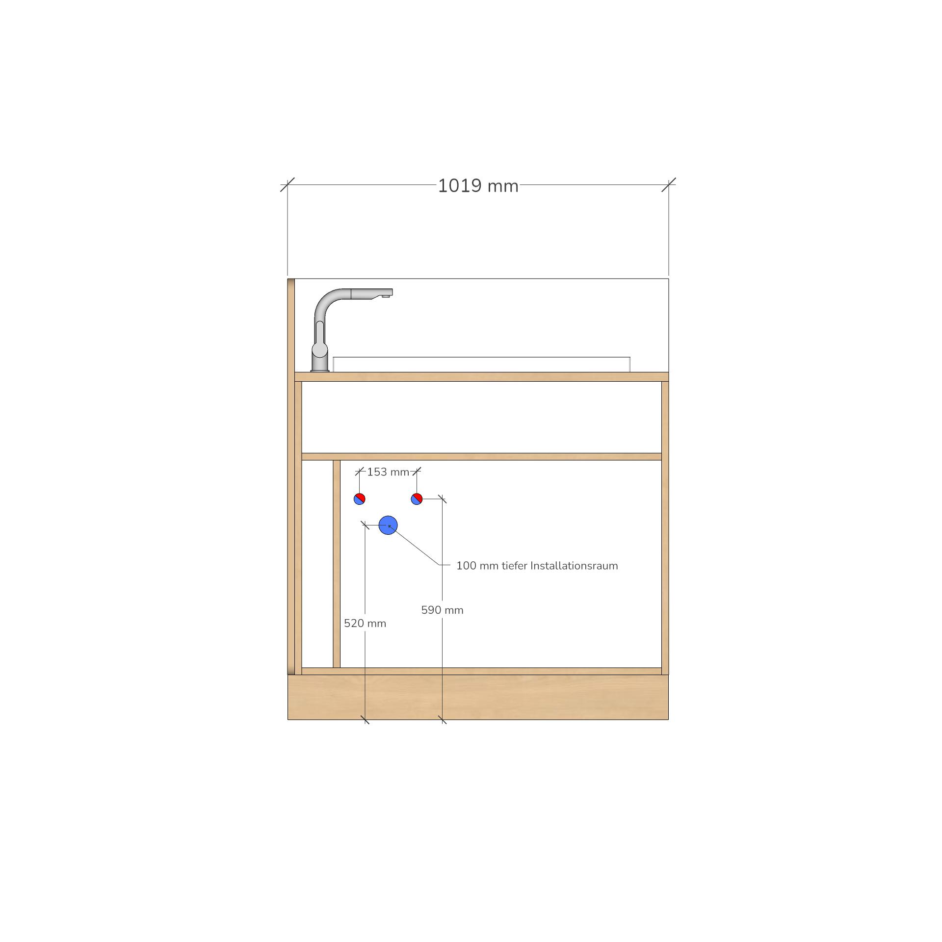 ROBHOC-WICKELANLAGE-MODUL-3FÄCHER+WANNE-80x80CM